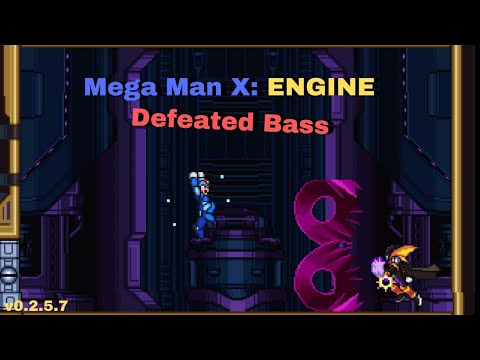 Mega Man X ENGINE: Defeating Bass.exe with X