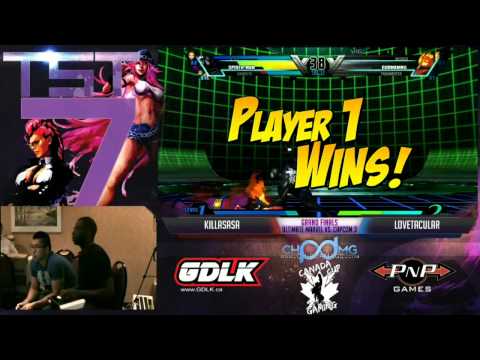 TST7 UMVC3 Grand Final - KillaSasa vs Lovetacular