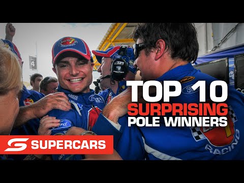 TOP 10 Surprising Pole Winners EVER | Supercars 2023