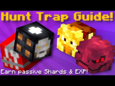 Hunting Trap Guide! Get Dungeon Shards without Dungeons! (Hypixel Skyblock Foraging Guide!)