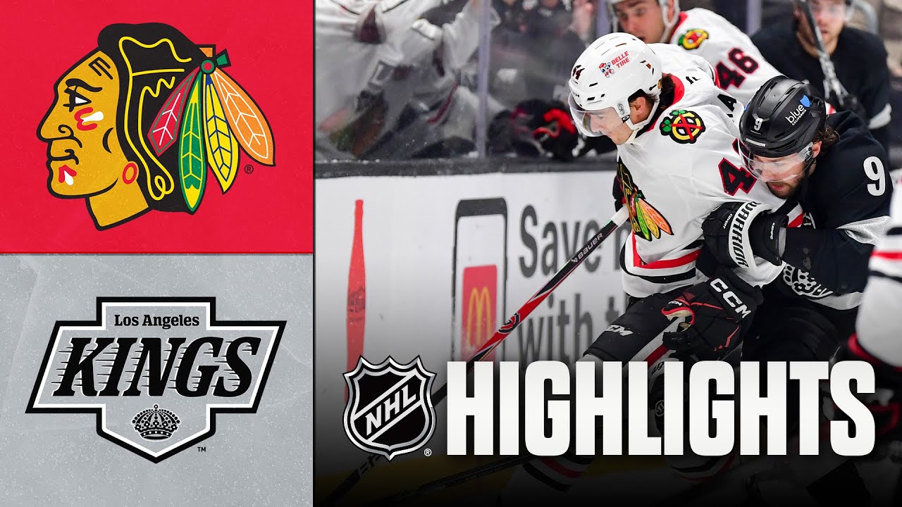 Blackhawks vs. Kings | NHL Highlights | December 06, 2025