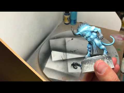 Painting the Ogroid Thaumaturge- extreme highlights + a lot of ramble xD