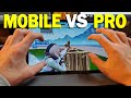 I Challenged a PRO Player to a 1v1 on Fortnite Mobile...