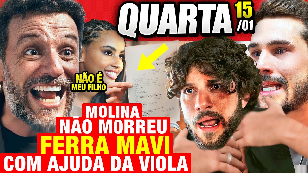 MANIA DE VOCÊ - Capítulo de hoje 15/01 QUARTA - Resumo Completo da Novela Mania de Você Hoje 15/01