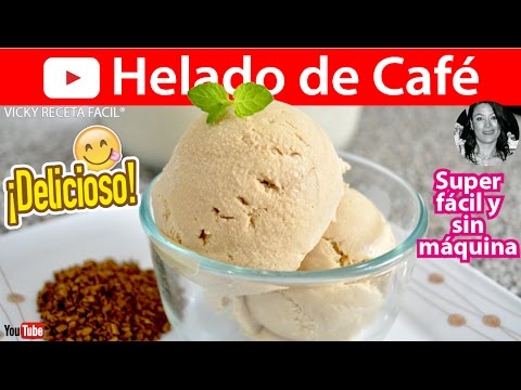 NIEVE DE CAFÉ HELADO DE CAFÉ | Vicky Receta Facil Video