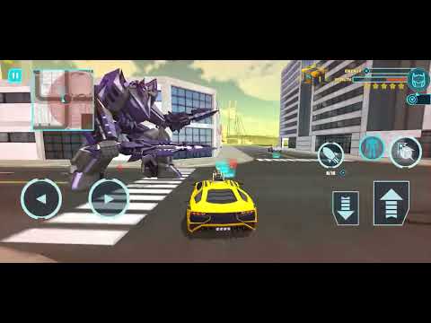Robot Justice War: Car Jet Transform Game 2023 - Android Gameplay #long #video #viral