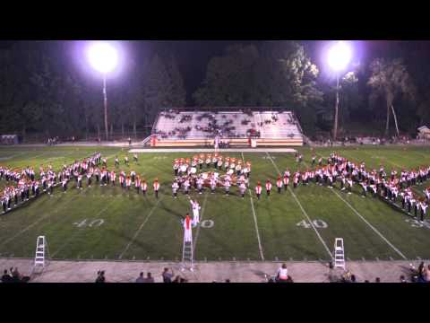 Howland Tiger Band 2015 - Akron Kenmore halftime (8-28-15)