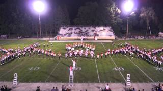 Howland Tiger Band 2015 - Akron Kenmore halftime (8-28-15)