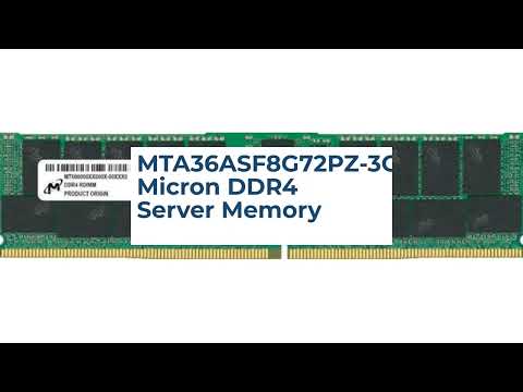 MTA36ASF8G72PZ-3G2B2 Micron 64GB DDR4 Server Memory #MTA36ASF8G72PZ3G2B2