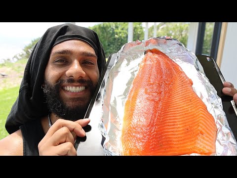 Homemade Smoked salmon recipe | How-to make smoked salmon | Cooking vlog