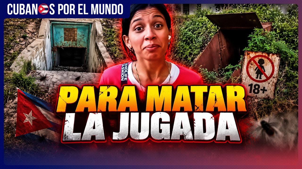 Refugios en Cuba: vecina muestra sótanos cerrados y llenos de maleza
