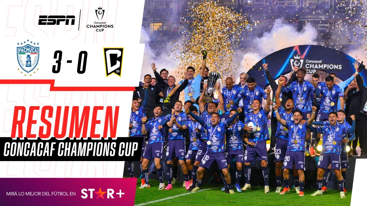 ¡LOS TUZOS GOLEARON Y SE CONSAGRARON CAMPEONES DE CONCACAF! | Pachuca 3-0 Columbus | RESUMEN