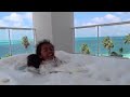 Bad Baby Tiana Real Food Fight Temper Tantrum And Messy Bubble BathTub In Hotel REUPLOAD