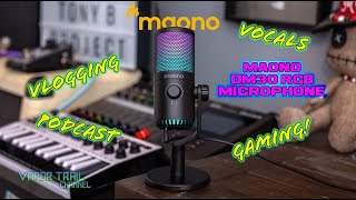 Video thumbnail for Maono DM30 RGB - The PERFECT Mic For USB / USB-C Connectivity? by Vapor Trail Channel