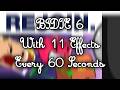 BFDIE 6 With 11 Effects Every 60 Seconds