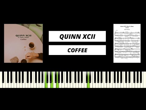 Quinn XCII, Marc E. Bassy - Coffee (Piano Tutorial & Cover)
