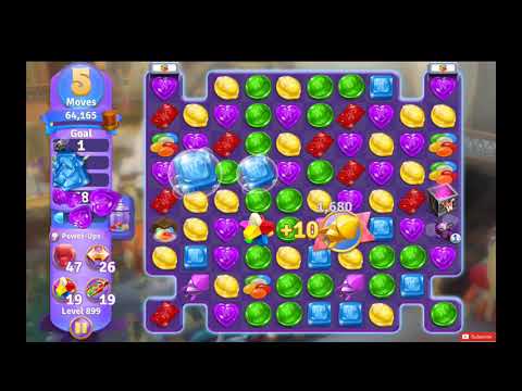Wonka's World of Candy Level 899 NO BOOSTERS - A S GAMING ✔
