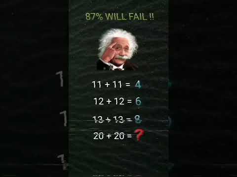 Apakah kalian 13% orang jenius tersebut? #shorts #psikotes #tekateki #matematika