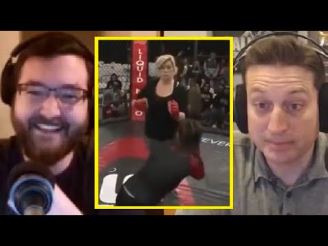 PKA Reacts to Soccer Mom in MMA Fight