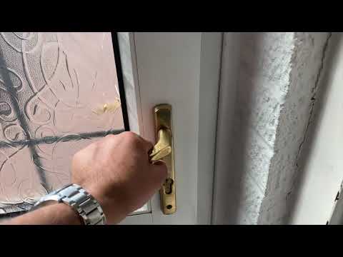 UPVC door stuck deadlock
