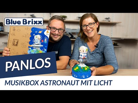 Musikbox Astronaut mit Licht