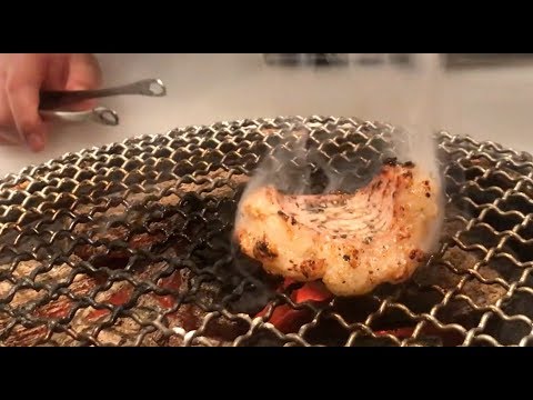 ¿Por qué la carne a la parrilla al carbón es tan deliciosa? Un chef profesional de yakiniku explica “Shimacho” mientras lo asa 👏 Yakiniku Nakahara a la parrilla [25,000 yenes Curso Yakiniku Vol.10] YAKINIKU en TOKIO