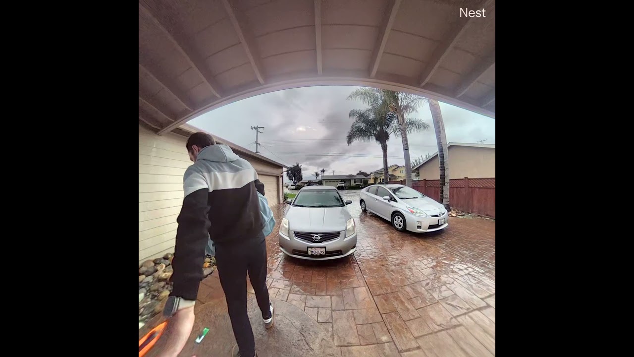 Google Nest Doorbell (wired, 3rd gen) - Daytime footage - YouTube