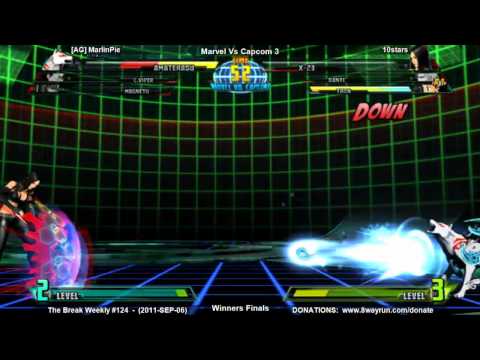 The Break Weekly #124 - MvC3 WF - [AG] MarlinPie VS 10stars