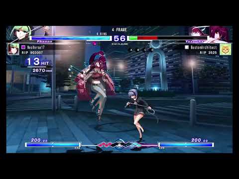 Phonon vs Yuzuriha - UNDER NIGHT IN-BIRTH Exe:Late[st]