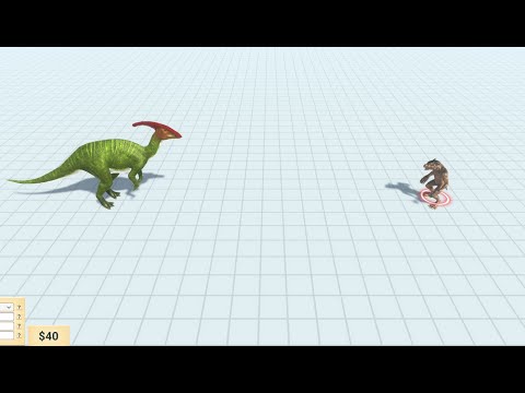 Parasaurolophus vs all units - Animal Revolt Battle Simulator