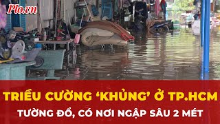 'Terrible' high tide in Ho Chi Minh City, walls collapsed, some places flooded 2 meters deep | Br...