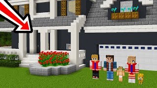 A NOVA CASA DA FAMÍLIA JP NO MINECRAFT !