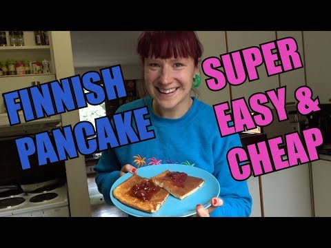 Finland Friday: FINNISH PANCAKE!