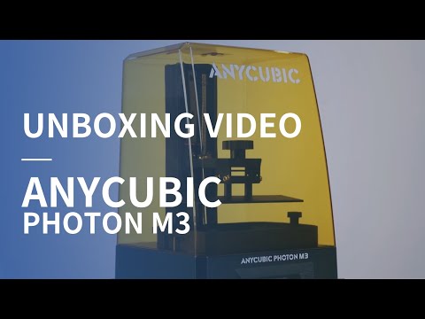 Anycubic Photon M3 3D Printer Unboxing