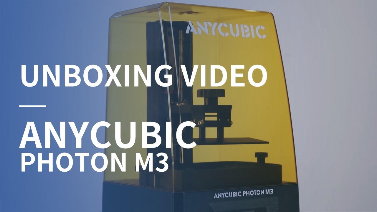 Anycubic Photon M3 3D Printer Unboxing