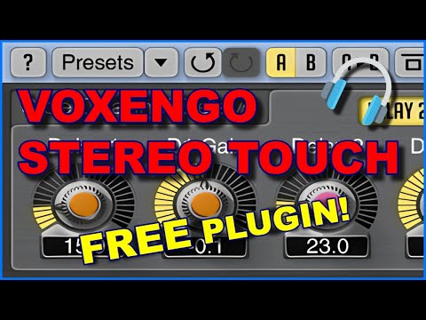 FREE VST Plugin! Stereo Touch!