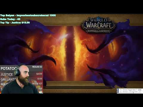 Horrific Vision of Orgrimmar (5 Mask Full Clear): 469 Fury Warrior - WoW BFA 8.3 PvE