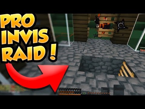 Minecraft: HOW PROS INVIS RAID!! *GONE RIGHT* ( Minecraft PvP )
