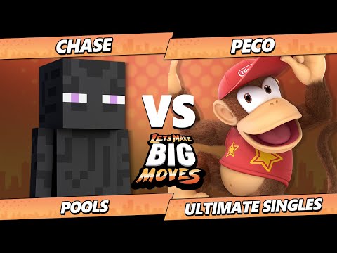 LMBM 2023 - Chase (Steve, Palutena) Vs. Peco (Diddy Kong) SSBU Ultimate Tournament