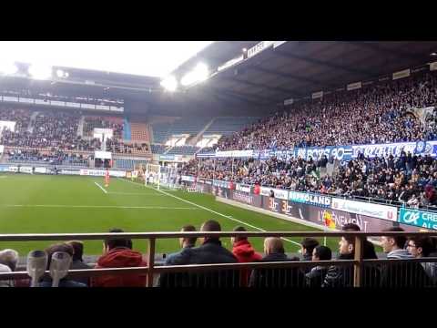 RC Strasbourg - Brest ( 4 - 1 ) GoaaaaaaL de Dimitri Lienard 62eme minutes