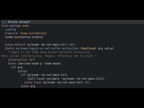 Flat buffer-based web browsing with EXWM and Firefox