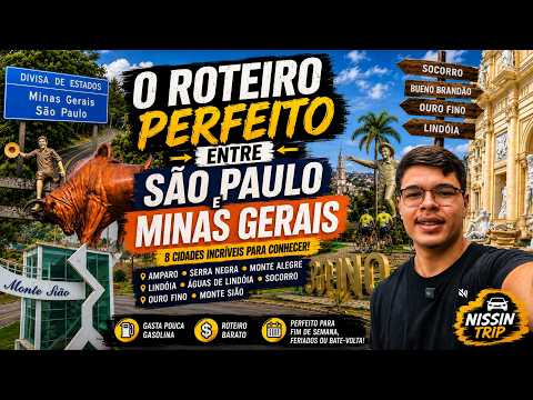 O Roteiro Perfeito Entre São Paulo e Minas Gerais🚗⛰️ - Nissin Trip#5