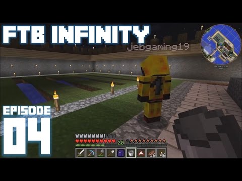 Minecraft FTB Infinity - Ep. 4 - Base Tour w/ JebGaming