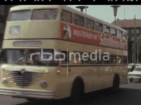 Public transportation Berlin 1972
