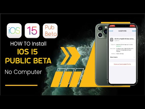 iOS 15 Public Beta Released - How to Install (2021)