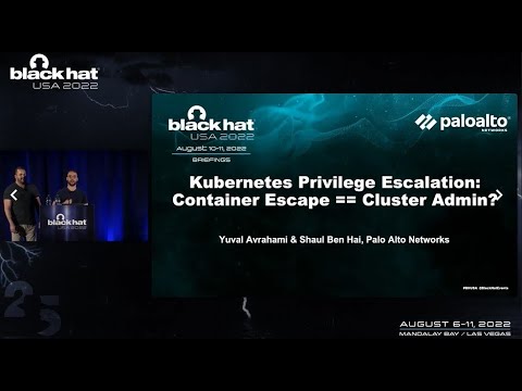 Kubernetes Privilege Escalation: Container Escape == Cluster Admin?