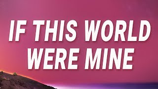 Kendrick Lamar - If this world were mine (luther) ft. SZA