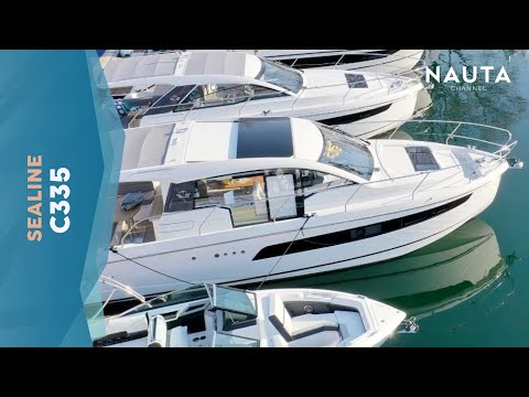 2023 Sealine Yachts C335 - POV Boat tour esterni e cabine