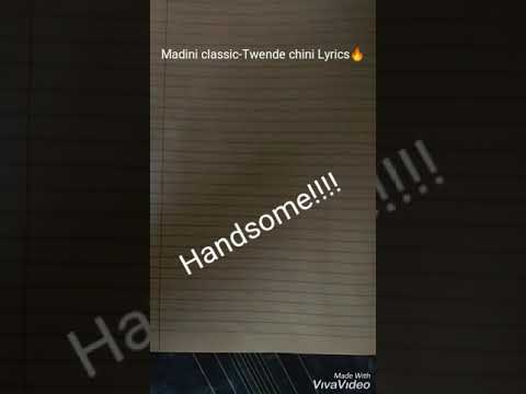 Madini Classic- Twende Chini Lyrics