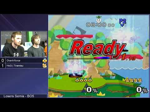 SG 19.7 SSBM - BZG | Overtriforce (Sheik) vs. HoG | Tiramisu (Fox) - Melee LSF